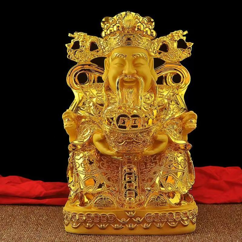 Crafting Resin - Feng Shui Altın Zenginlik Tanrısı Şanslı
