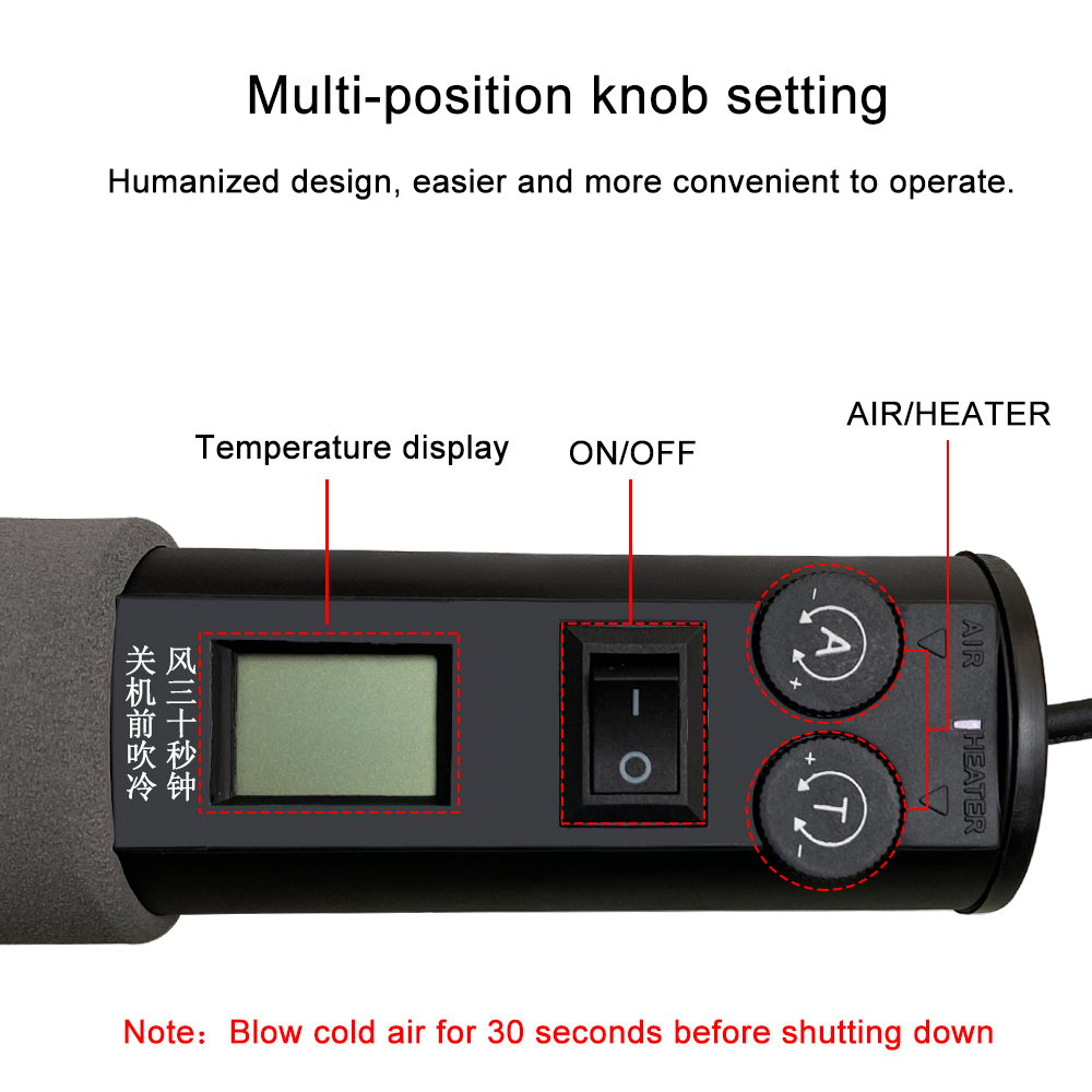 Ayarlanabilir Dijital Sıcak Ha - Heat Gun Small incelemesi ve fiyatı