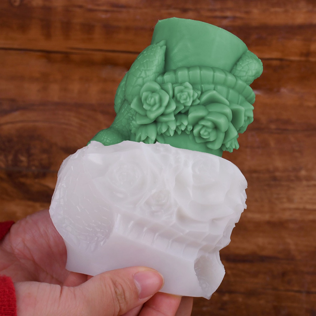 3D Gül Çiçek Şekilli Mum Silik - Resin Craft Ideas incelemesi ve fiyatı