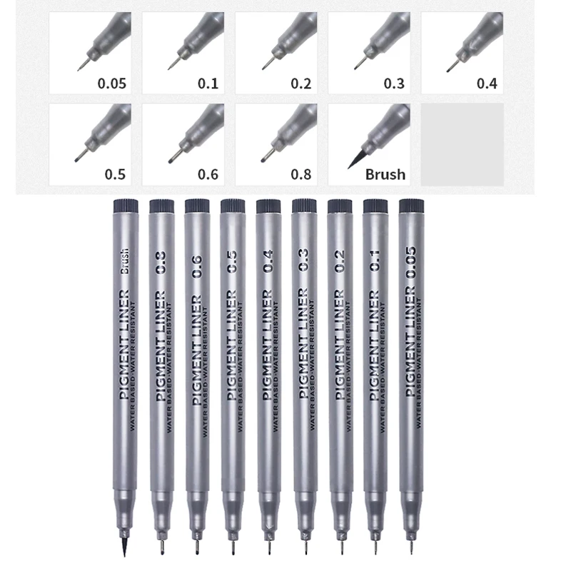 9 adet/set Pigmentli, İnce Uçl - Copic Marker Sketch incelemesi ve fiyatı