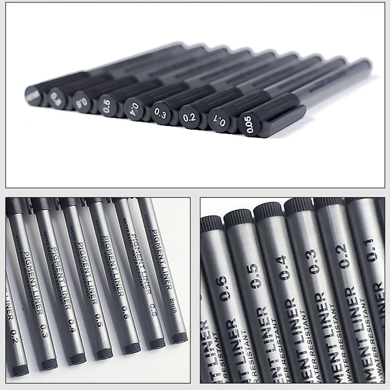 9 adet/set Pigmentli, İnce Uçl - Copic Marker Sketch incelemesi ve fiyatı
