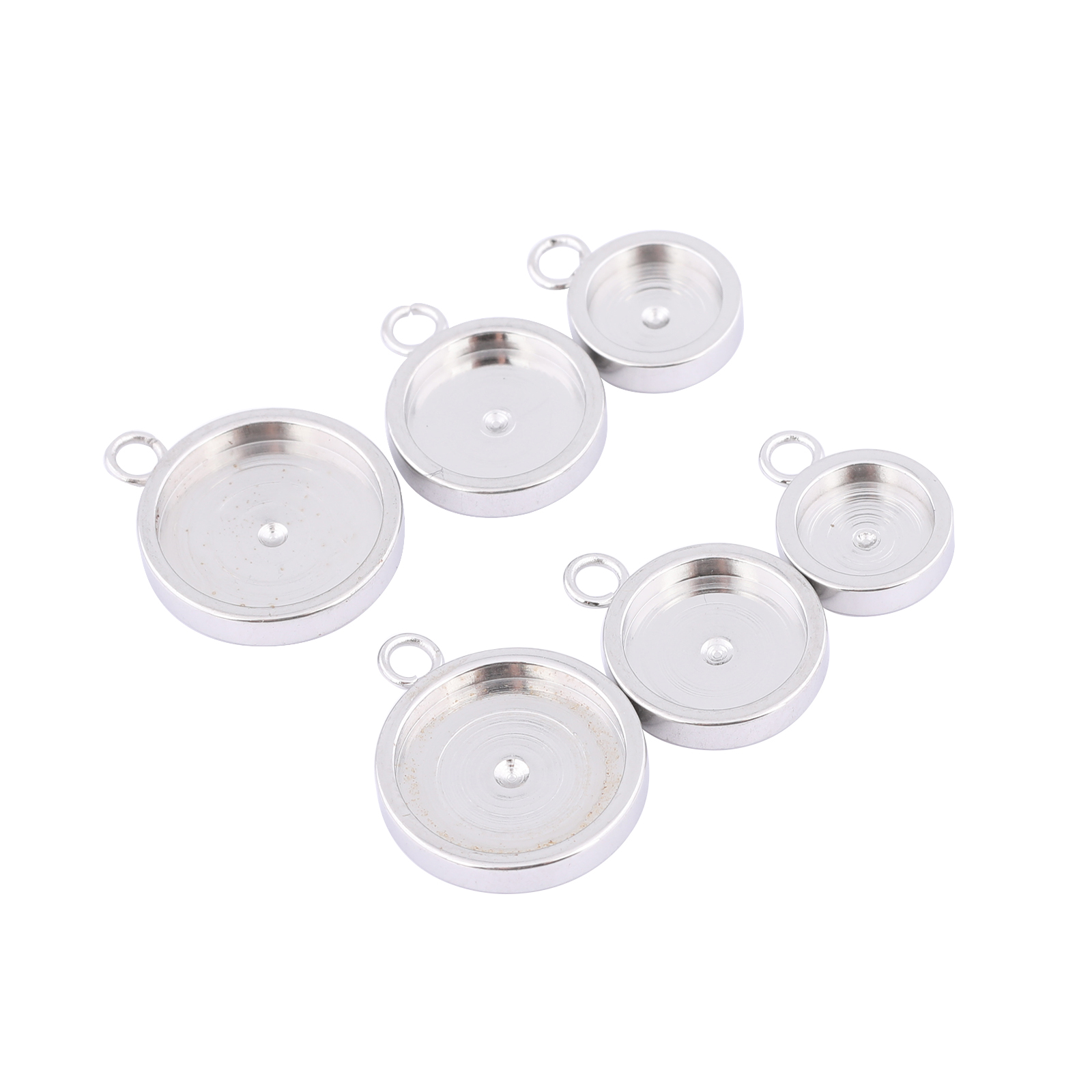 20 adet Paslanmaz Çelik 6mm 8m - Bezels Set Pendant incelemesi ve fiyatı