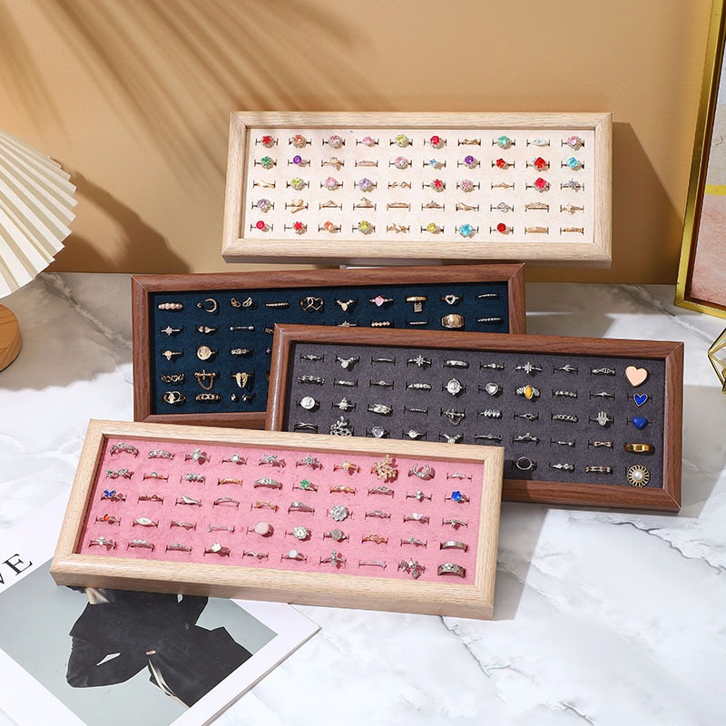 Moda Takı Tepsileri Kadife 50  - Wood Ring Blank incelemesi ve fiyatı